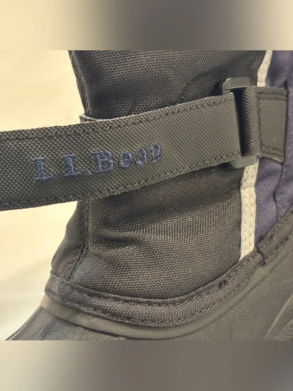 L.L. Bean Kids' Northwoods Boots - Black & Navy NEW NEVER WORN!